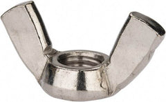 Value Collection - 1/2-13 UNC, Stainless Steel Standard Wing Nut - Grade 18-8, 1.94" Wing Span, 1" Wing Span - Industrial Tool & Supply