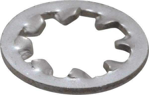 Value Collection - #12 Screw, 0.394" ID, Stainless Steel Internal Tooth Lock Washer - 0.41" OD, Grade 410 - Industrial Tool & Supply
