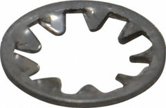Value Collection - 1/4" Screw, 0.267" ID, Stainless Steel Internal Tooth Lock Washer - 0.478" OD, Grade 410 - Industrial Tool & Supply