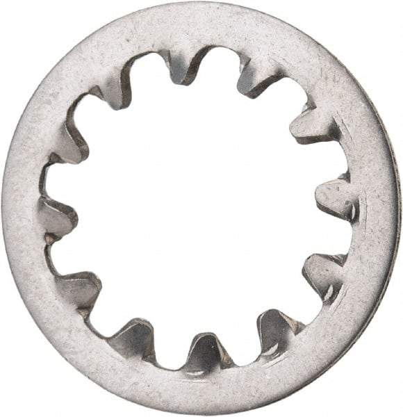 Value Collection - 1/2" Screw, 0.53" ID, Stainless Steel Internal Tooth Lock Washer - 0.985" OD, Grade 410 - Industrial Tool & Supply