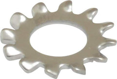 Value Collection - #12 Screw, 0.231" ID, Stainless Steel External Tooth Lock Washer - 0.475" OD, Grade 410 - Industrial Tool & Supply