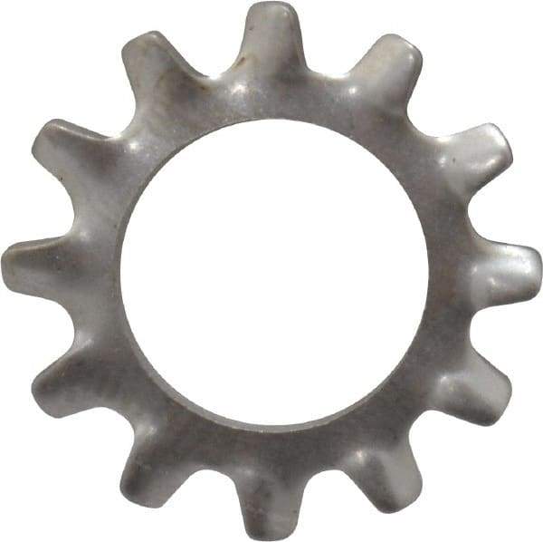 Value Collection - 3/8" Screw, 0.398" ID, Stainless Steel External Tooth Lock Washer - 0.692" OD, Grade 410 - Industrial Tool & Supply