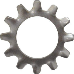 Value Collection - 3/8" Screw, 0.398" ID, Stainless Steel External Tooth Lock Washer - 0.692" OD, Grade 410 - Industrial Tool & Supply