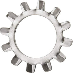 Value Collection - 1/2" Screw, 0.53" ID, Stainless Steel External Tooth Lock Washer - 0.9" OD, Grade 410 - Industrial Tool & Supply