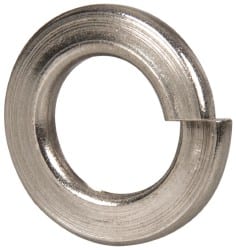 Value Collection - 3/8" Screw 0.377" ID 316 Stainless Steel Split Lock Washer - Industrial Tool & Supply