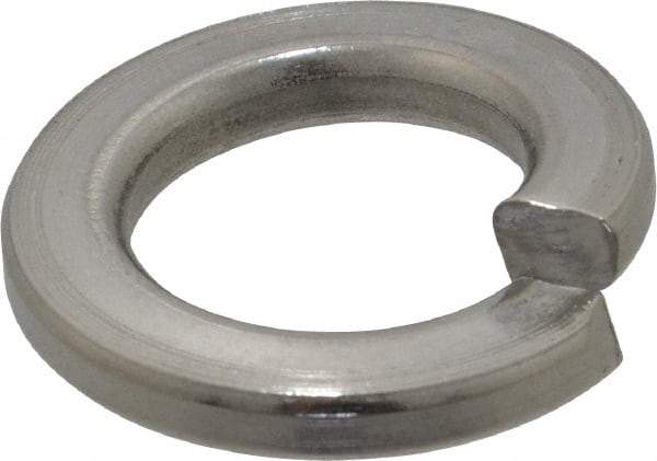Value Collection - 5/8", 0.156" Thick Split Lock Washer - 316 Stainless Steel, 0.635" Min ID, 0.65" Max ID, 1.079" Min OD, 1.093" Max OD - Industrial Tool & Supply
