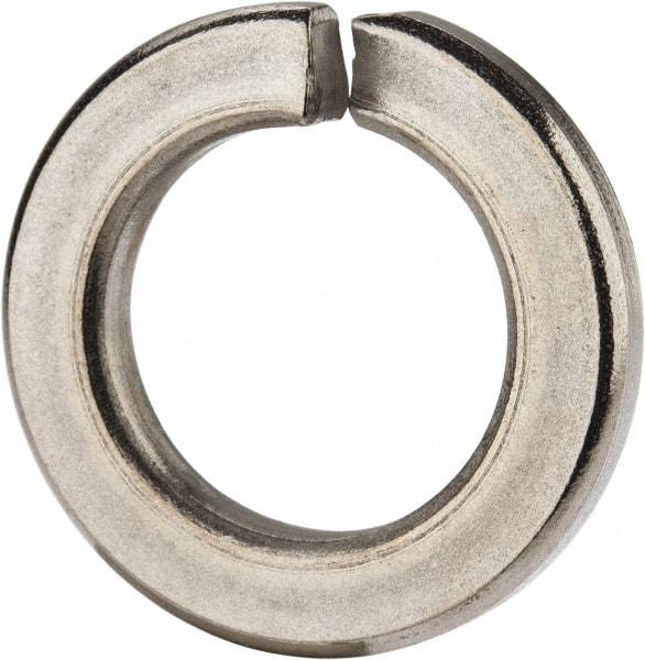 Value Collection - 1", 1/4" Thick Split Lock Washer - 316 Stainless Steel, 1.003" Min ID, 1.024" Max ID, 0.109" Min OD, 1.656" Max OD - Industrial Tool & Supply