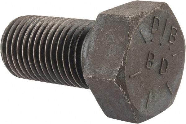 Value Collection - 2 - 4-1/2 UNC, 4" Length Under Head Hex Head Cap Screw - Partially Threaded, Grade 8 Alloy Steel, Uncoated, 3" Hex - Industrial Tool & Supply