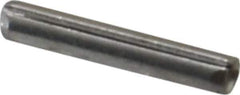 Made in USA - 1/16" Diam x 3/8" Long Slotted Spring Pin - Grade 420 Stainless Steel, Bright Finish - Industrial Tool & Supply