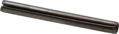 Made in USA - 1/16" Diam x 5/8" Long Slotted Spring Pin - Grade 420 Stainless Steel, Bright Finish - Industrial Tool & Supply