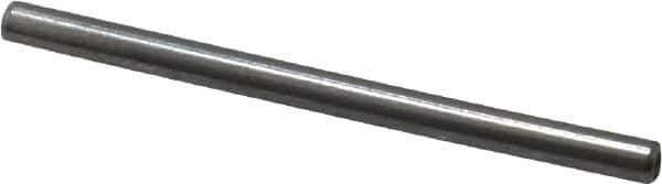 Made in USA - 1/16" Diam x 1" Long Slotted Spring Pin - Grade 420 Stainless Steel, Bright Finish - Industrial Tool & Supply