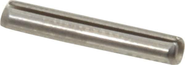 Value Collection - 5/64" Diam x 1/2" Long Slotted Spring Pin - Grade 420 Stainless Steel, Bright Finish - Industrial Tool & Supply
