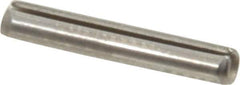 Value Collection - 5/64" Diam x 1/2" Long Slotted Spring Pin - Grade 420 Stainless Steel, Bright Finish - Industrial Tool & Supply