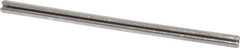 Value Collection - 5/64" Diam x 1-1/2" Long Slotted Spring Pin - Grade 420 Stainless Steel, Bright Finish - Industrial Tool & Supply