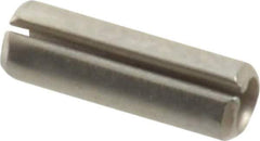 Value Collection - 3/32" Diam x 5/16" Long Slotted Spring Pin - Grade 420 Stainless Steel, Bright Finish - Industrial Tool & Supply