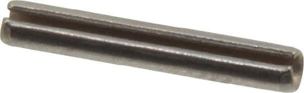 Value Collection - 3/32" Diam x 5/8" Long Slotted Spring Pin - Grade 420 Stainless Steel, Bright Finish - Industrial Tool & Supply