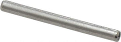 Made in USA - 3/32" Diam x 1" Long Slotted Spring Pin - Grade 420 Stainless Steel, Bright Finish - Industrial Tool & Supply