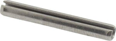 Made in USA - 1/8" Diam x 7/8" Long Slotted Spring Pin - Grade 420 Stainless Steel, Bright Finish - Industrial Tool & Supply