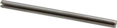 Made in USA - 1/8" Diam x 2" Long Slotted Spring Pin - Grade 420 Stainless Steel, Bright Finish - Industrial Tool & Supply