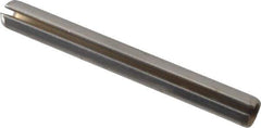 Made in USA - 5/32" Diam x 1-1/2" Long Slotted Spring Pin - Grade 420 Stainless Steel - Industrial Tool & Supply