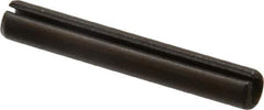 Made in USA - 7/32" Diam x 1-1/2" Long Slotted Spring Pin - Grade 420 Stainless Steel, Bright Finish - Industrial Tool & Supply