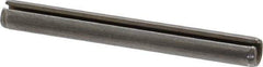 Made in USA - 7/32" Diam x 2" Long Slotted Spring Pin - Grade 420 Stainless Steel, Bright Finish - Industrial Tool & Supply