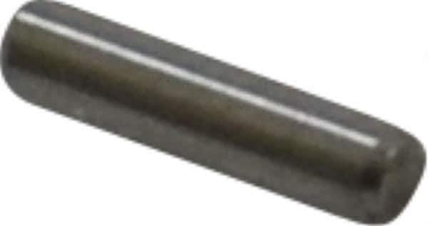 Value Collection - 1/16" Diam x 1/4" Pin Length 18-8 Stainless Steel Standard Dowel Pin - Bright Finish - Industrial Tool & Supply
