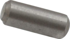 Value Collection - 3/32" Diam x 1/4" Pin Length 18-8 Stainless Steel Standard Dowel Pin - Bright Finish - Industrial Tool & Supply
