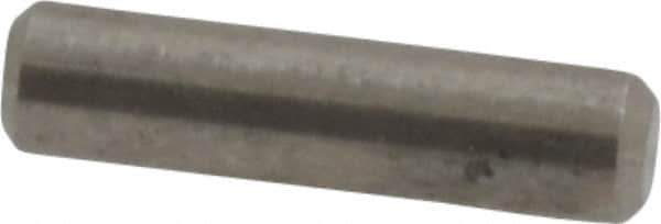 Value Collection - 3/32" Diam x 3/8" Pin Length 18-8 Stainless Steel Standard Dowel Pin - Bright Finish - Industrial Tool & Supply