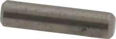 Value Collection - 3/32" Diam x 3/8" Pin Length 18-8 Stainless Steel Standard Dowel Pin - Bright Finish - Industrial Tool & Supply