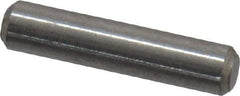 Value Collection - 3/32" Diam x 7/16" Pin Length 18-8 Stainless Steel Standard Dowel Pin - Bright Finish - Industrial Tool & Supply