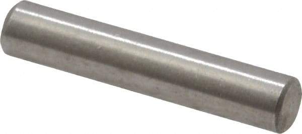 Value Collection - 3/32" Diam x 1/2" Pin Length 18-8 Stainless Steel Standard Dowel Pin - Bright Finish - Industrial Tool & Supply