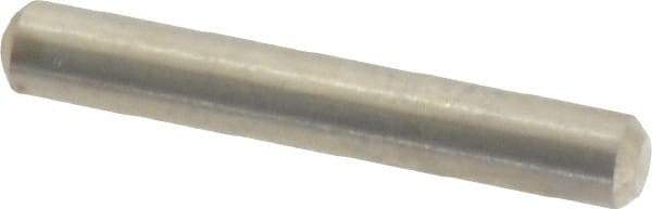 Value Collection - 3/32" Diam x 5/8" Pin Length 18-8 Stainless Steel Standard Dowel Pin - Bright Finish - Industrial Tool & Supply
