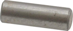 Value Collection - 1/8" Diam x 3/8" Pin Length 18-8 Stainless Steel Standard Dowel Pin - Bright Finish - Industrial Tool & Supply