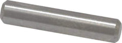 Value Collection - 1/8" Diam x 5/8" Pin Length 18-8 Stainless Steel Standard Dowel Pin - Bright Finish - Industrial Tool & Supply