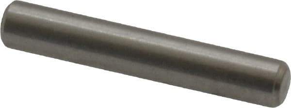 Value Collection - 1/8" Diam x 3/4" Pin Length 18-8 Stainless Steel Standard Dowel Pin - Bright Finish - Industrial Tool & Supply