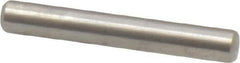 Value Collection - 1/8" Diam x 7/8" Pin Length 18-8 Stainless Steel Standard Dowel Pin - Bright Finish - Industrial Tool & Supply