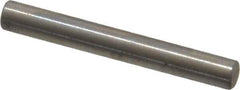 Value Collection - 1/8" Diam x 1" Pin Length 18-8 Stainless Steel Standard Dowel Pin - Bright Finish - Industrial Tool & Supply