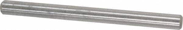 Value Collection - 1/8" Diam x 1-1/2" Pin Length 18-8 Stainless Steel Standard Dowel Pin - Bright Finish - Industrial Tool & Supply