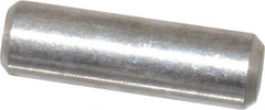 Value Collection - 3/16" Diam x 5/8" Pin Length 18-8 Stainless Steel Standard Dowel Pin - Bright Finish - Industrial Tool & Supply