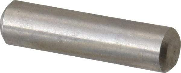 Value Collection - 3/16" Diam x 3/4" Pin Length 18-8 Stainless Steel Standard Dowel Pin - Bright Finish - Industrial Tool & Supply