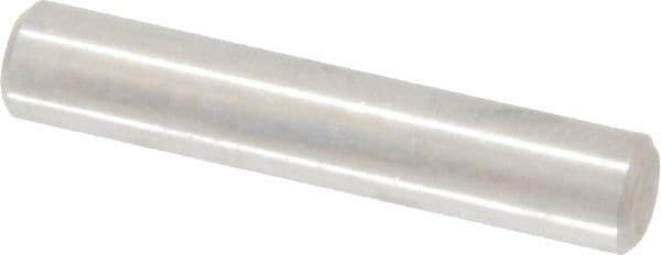 Value Collection - 3/16" Diam x 1" Pin Length 18-8 Stainless Steel Standard Dowel Pin - Bright Finish - Industrial Tool & Supply