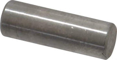 Value Collection - 1/4" Diam x 3/4" Pin Length 18-8 Stainless Steel Standard Dowel Pin - Bright Finish - Industrial Tool & Supply