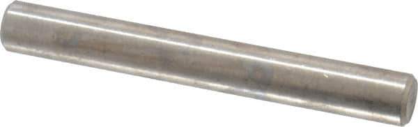 Value Collection - 1/4" Diam x 2" Pin Length 18-8 Stainless Steel Standard Dowel Pin - Bright Finish - Industrial Tool & Supply