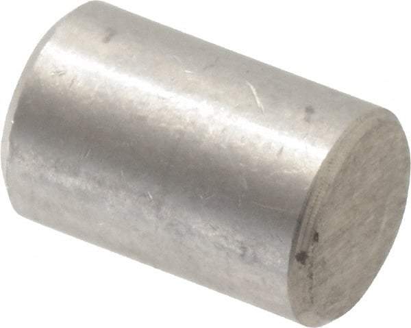 Value Collection - 5/16" Diam x 1/2" Pin Length 18-8 Stainless Steel Standard Dowel Pin - Bright Finish - Industrial Tool & Supply