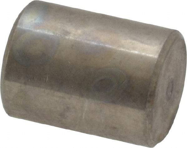 Value Collection - 3/8" Diam x 1/2" Pin Length 18-8 Stainless Steel Standard Dowel Pin - Bright Finish - Industrial Tool & Supply