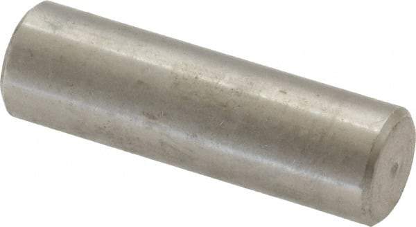 Value Collection - 3/8" Diam x 1-1/4" Pin Length 18-8 Stainless Steel Standard Dowel Pin - Bright Finish - Industrial Tool & Supply