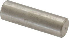 Value Collection - 3/8" Diam x 1-1/4" Pin Length 18-8 Stainless Steel Standard Dowel Pin - Bright Finish - Industrial Tool & Supply