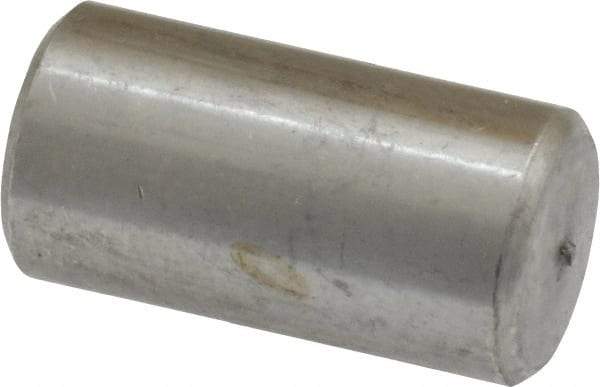 Value Collection - 1/2" Diam x 1" Pin Length 18-8 Stainless Steel Standard Dowel Pin - Bright Finish - Industrial Tool & Supply