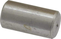 Value Collection - 1/2" Diam x 1" Pin Length 18-8 Stainless Steel Standard Dowel Pin - Bright Finish - Industrial Tool & Supply